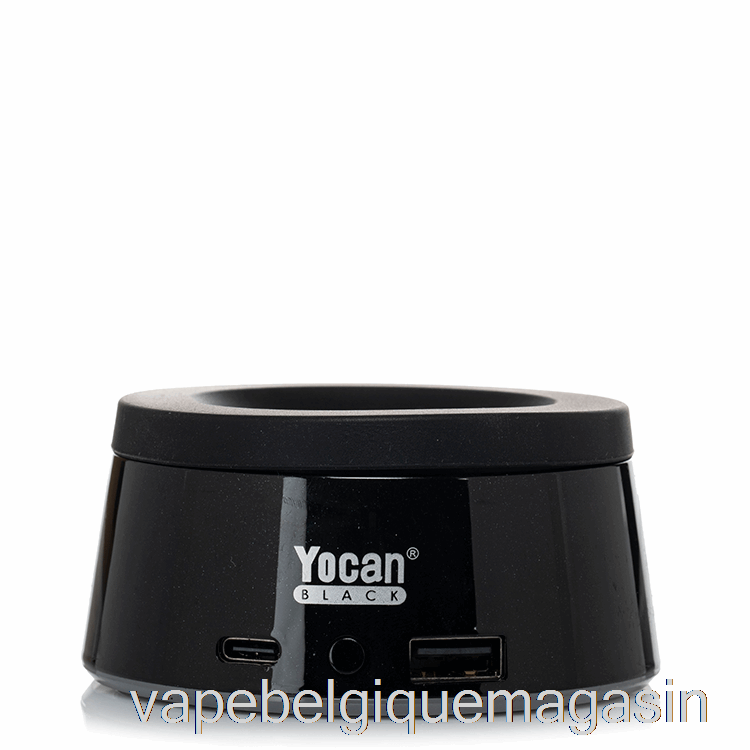 Vape Jetable Yocan Noir Chargeur Sans Fil Flux Céleste Noir